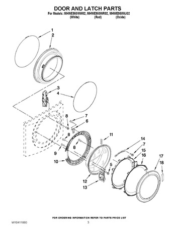 Diagram for MHWE950WR02