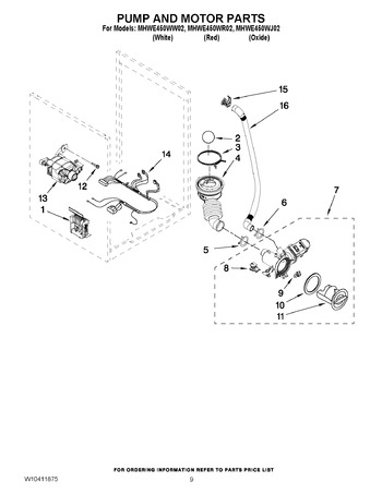 Diagram for MHWE450WJ02