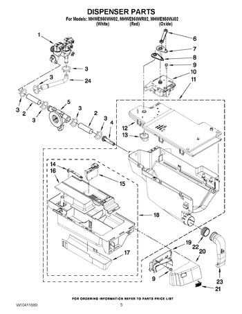 Diagram for MHWE950WR02