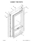 Diagram for 03 - Cabinet Trim Parts