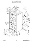 Diagram for 02 - Cabinet Parts