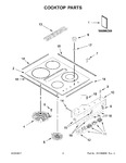 Diagram for 02 - Cooktop Parts