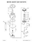 Diagram for 04 - Motor, Basket And Tub Parts