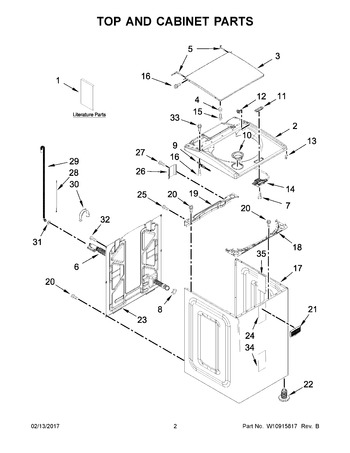 Diagram for MVWB766FW0