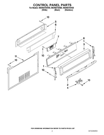 Diagram for MGR8875WS0