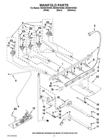 Diagram for MGR8875WS0