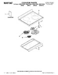 Diagram for 01 - Cooktop Parts