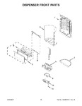 Diagram for 09 - Dispenser Front Parts