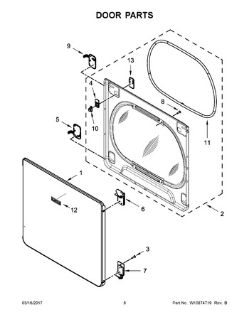 Diagram for YMEDB855DC3