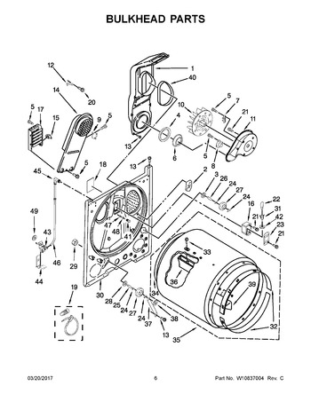 Diagram for YMEDB755DW1