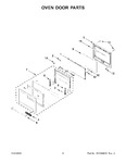 Diagram for 04 - Oven Door Parts