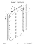 Diagram for 03 - Cabinet Trim Parts