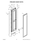 Diagram for 10 - Freezer Door Parts