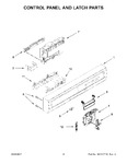 Diagram for 03 - Control Panel And Latch Parts