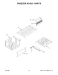 Diagram for 09 - Freezer Shelf Parts