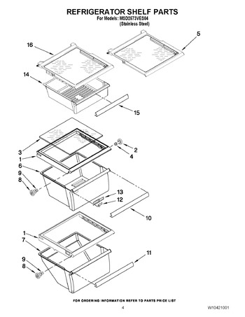 Diagram for MSD2573VES04