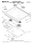 Diagram for 01 - Cooktop Parts