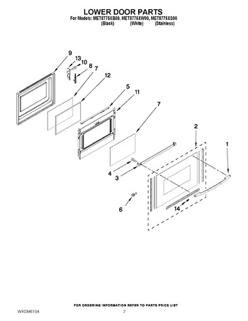 Diagram for MET8775XS00