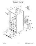 Diagram for 02 - Cabinet Parts