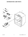 Diagram for 03 - Refrigerator Liner Parts