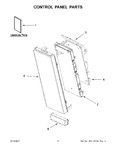 Diagram for 02 - Control Panel Parts