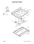 Diagram for 02 - Cooktop Parts