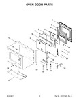 Diagram for 07 - Oven Door Parts