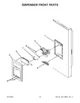 Diagram for 09 - Dispenser Front Parts