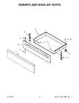 Diagram for 06 - Drawer And Broiler Parts