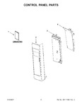 Diagram for 02 - Control Panel Parts