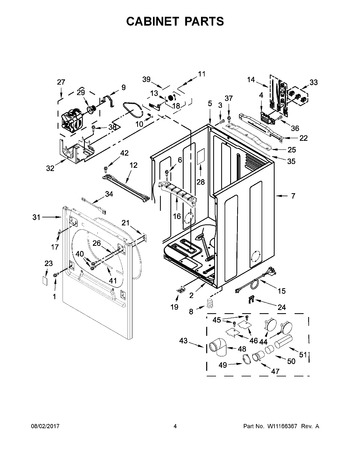 Diagram for YMEDB835DW4