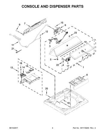 Diagram for MVWB865GC0