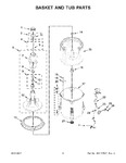 Diagram for 04 - Basket And Tub Parts