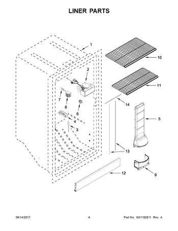 Diagram for MZF34X18FW01