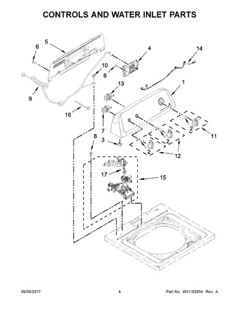 Diagram for NTW4665GW0