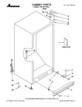 Diagram for 02 - Cabinet Parts