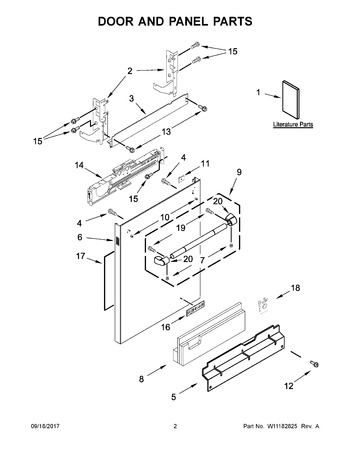 Diagram for JDB9800CWP3