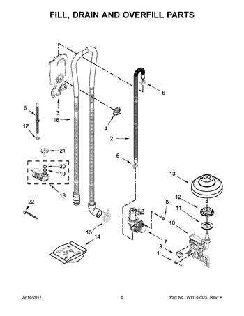 Diagram for JDB9800CWP3