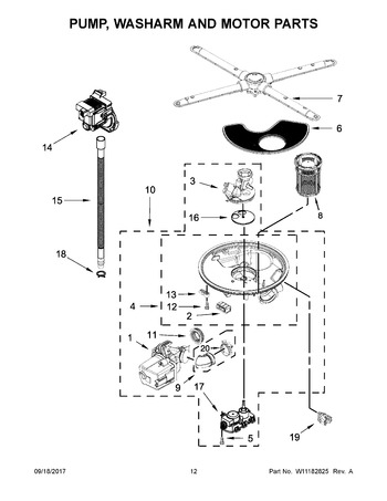 Diagram for JDB9800CWP3