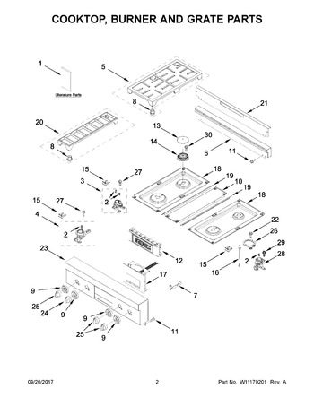 Diagram for JLRP430WP01