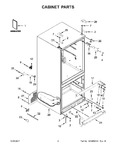 Diagram for 02 - Cabinet Parts