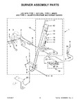 Diagram for 07 - Burner Assembly Parts