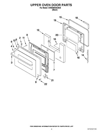 Diagram for CWE5800ACB25