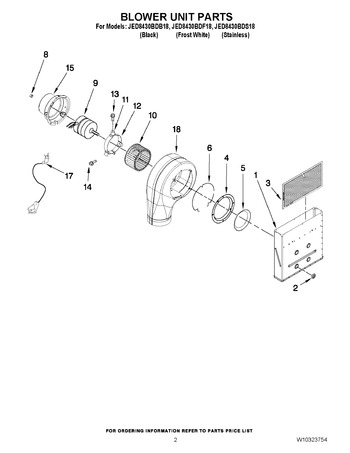 Diagram for JED8430BDS18