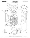 Diagram for 01 - Oven Parts