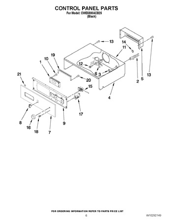 Diagram for CWE5800ACB25