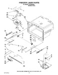 Diagram for 06 - Freezer Liner Parts