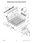 Diagram for 09 - Upper Rack And Track Parts