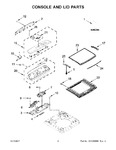 Diagram for 02 - Console And Lid Parts