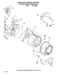 Diagram for 06 - Tub And Basket Parts